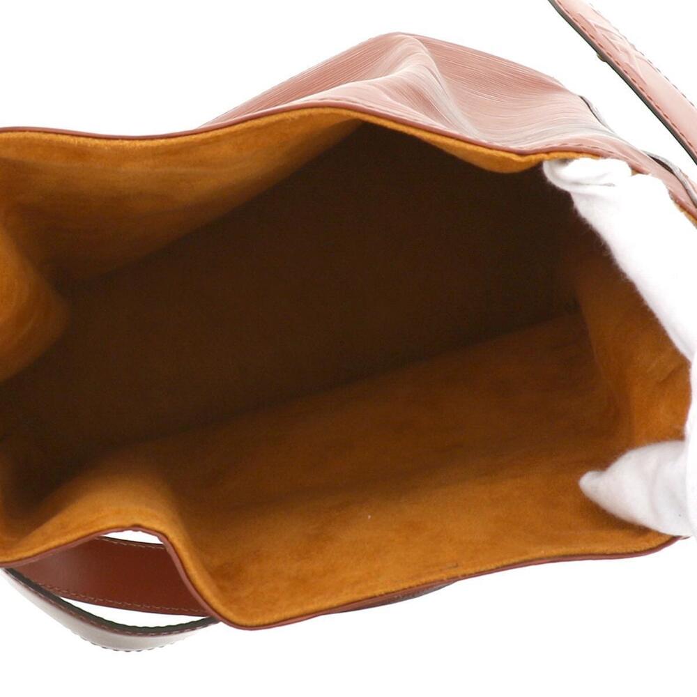 LOUIS VUITTON Sac Depaule Shoulder Messenger Bag Epi Leather Kenya Brown - Picture 6 of 6